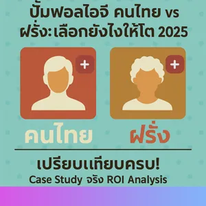 ปั้มฟอลไอจี คนไทย vs ฝรั่ง: เลือกยังไงให้โต 2025
